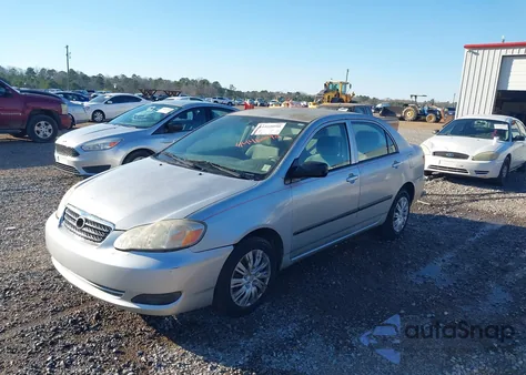 2008 Toyota Corolla Ce из США, поврежденный, VIN 1NXBR32E58Z978793